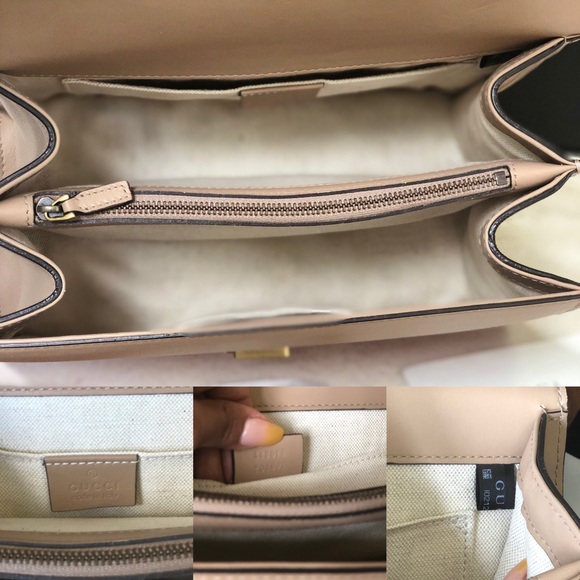 Nude medium bamboo top handle Dionysus - Picture 6 of 8